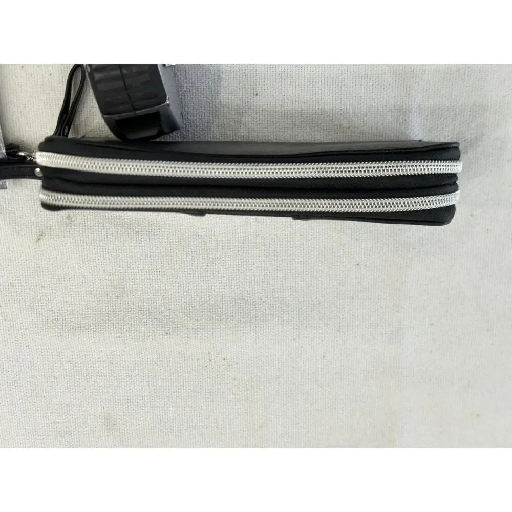 Women’s Black And Silver Steve Madden Wallet
